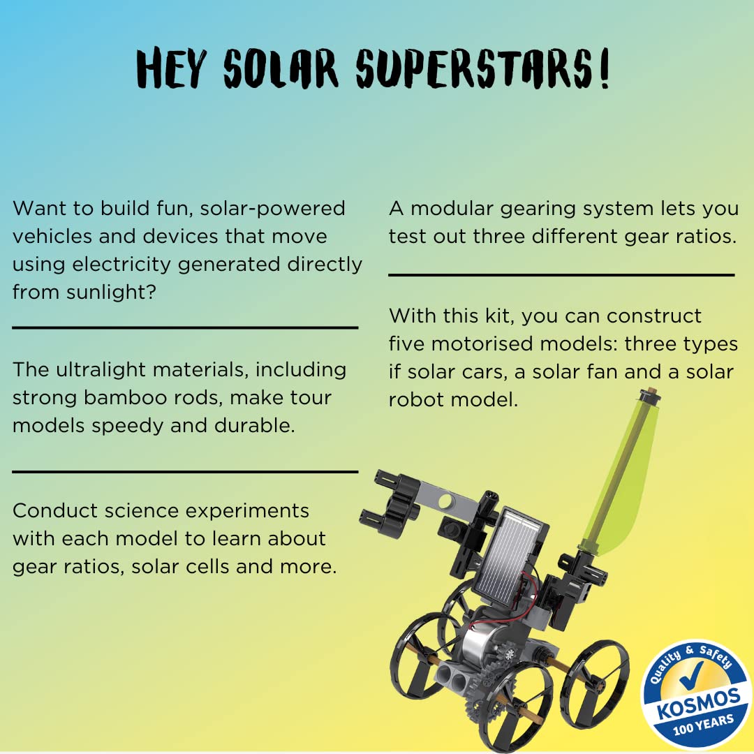 Foto 4 pulgar | Kit De Experimentos Para Vehículos Thames & Kosmos Alimentados Con Energía Solar Desde Hace Más De 8 - Venta Inter