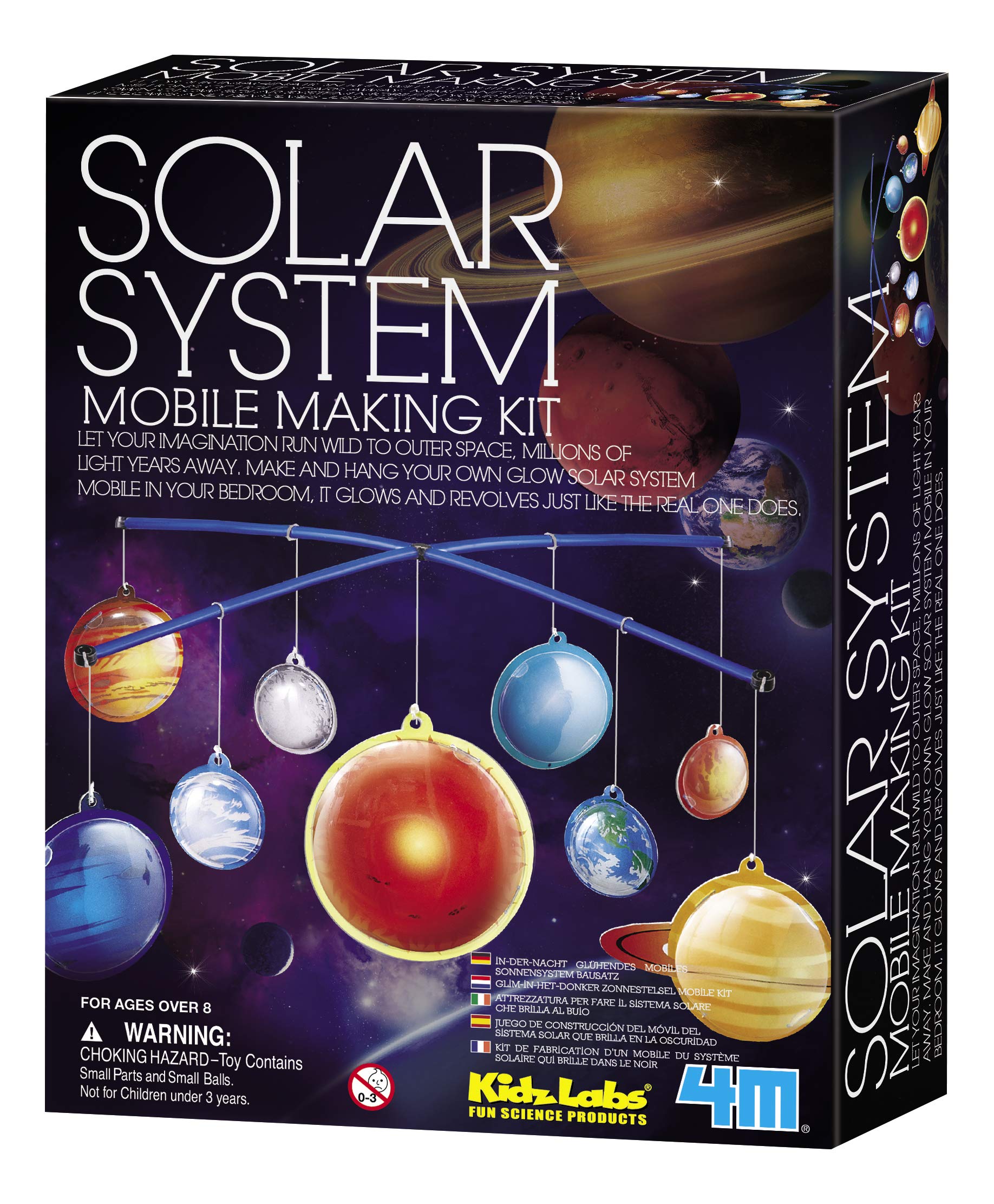 Foto 2 pulgar | Kit De Fabricación Móvil Del Sistema Solar De 4 M Que Brilla En La Oscuridad - Venta Internacional.