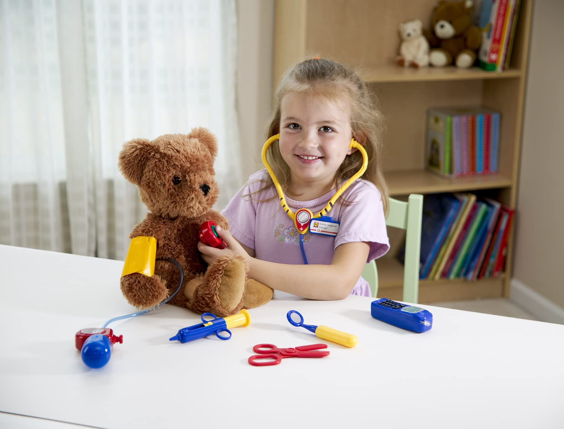 Foto 6 pulgar | Set Doctor Learning Resources Pretend & Play Azul, 19 Piezas - Venta Internacional.