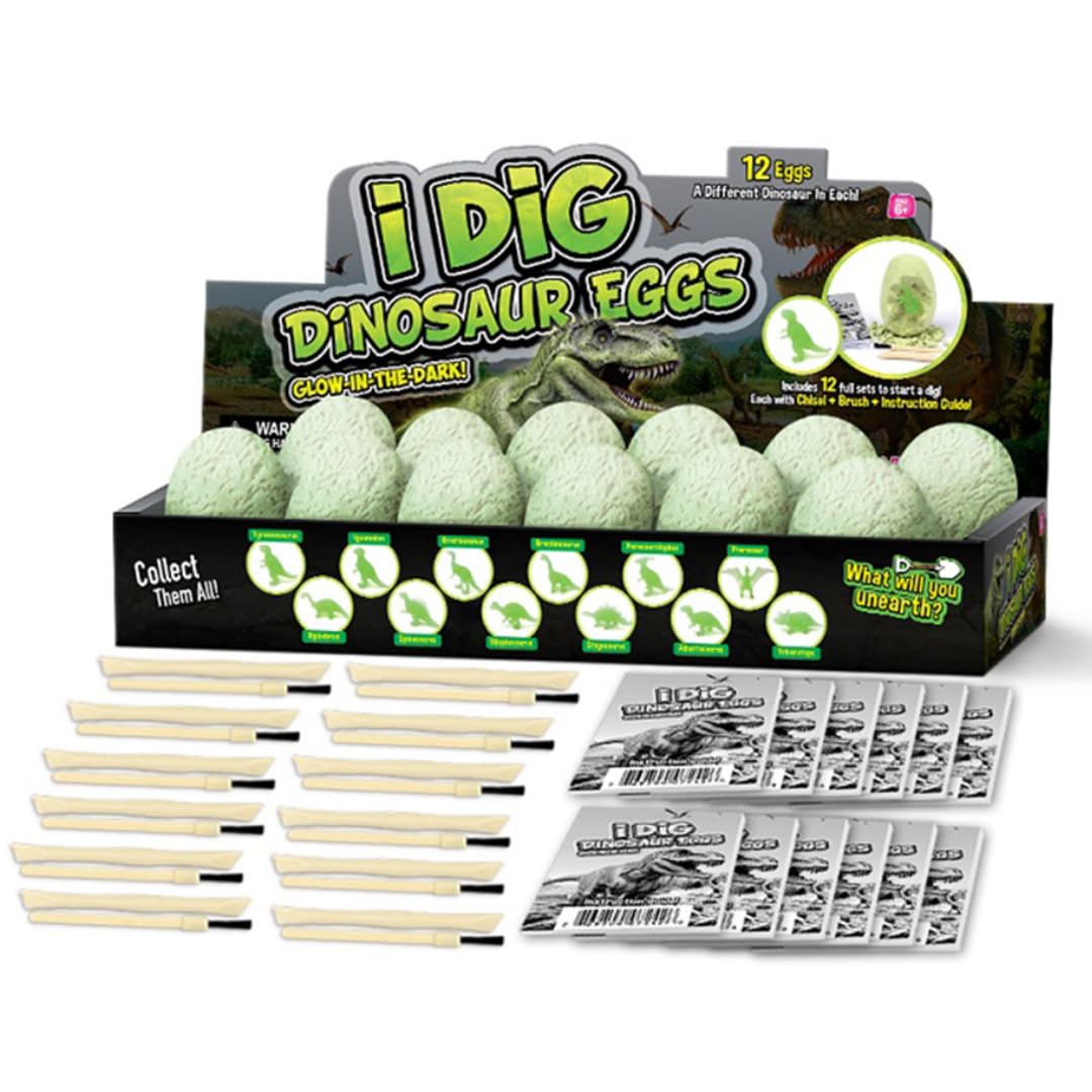 Foto 6 pulgar | El Kit De Excavación De Dinosaurios Liberty Imports Brilla En La Oscuridad - Venta Internacional.