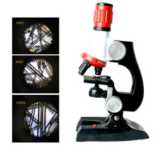 Foto 5 | Juguete Educativo Microscope Kids Life Science Con Zoom De 1200 Aumentos - Venta Internacional.