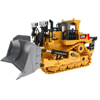 Foto 5 | Bulldozer Rc A Escala 1:24 Con Control Remoto De 9 Canales Y 2.4 Ghz Para Excavadora Pesada - Venta Internacional.