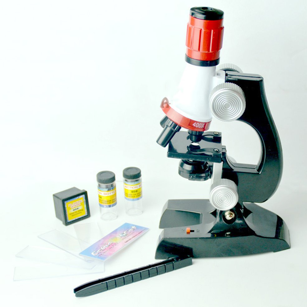 Foto 5 pulgar | Kit De Microscopio, Laboratorio De Biología, Luz Led, Educación Científica Para Niños - Venta Internacional.