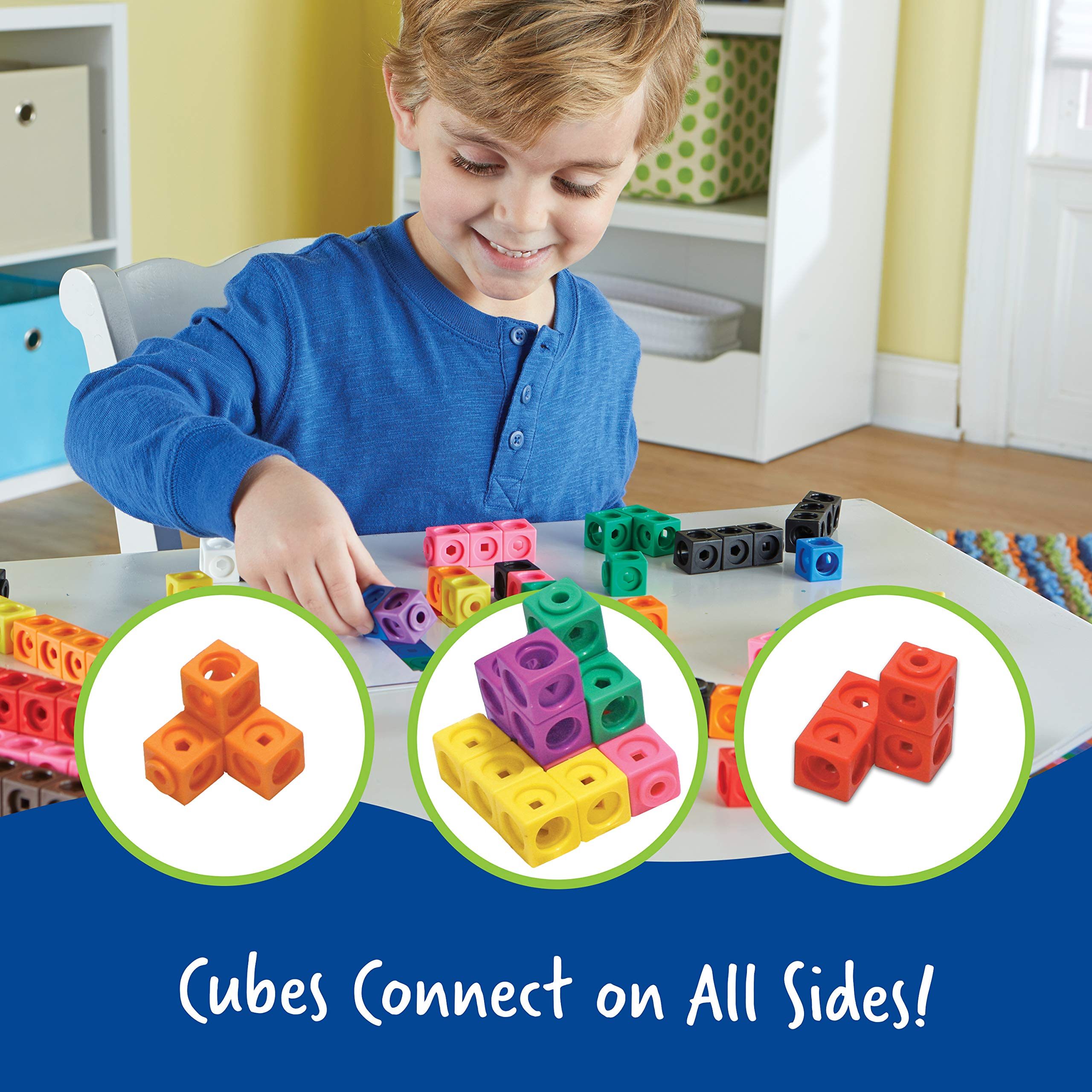 Foto 4 pulgar | Juego de 100 Actividades Stem Recursos de Aprendizaje de Mathlink Cubes - Venta Internacional