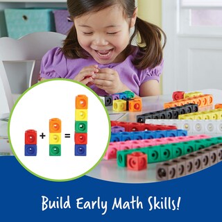 Foto 5 | Juego de 100 Actividades Stem Recursos de Aprendizaje de Mathlink Cubes - Venta Internacional