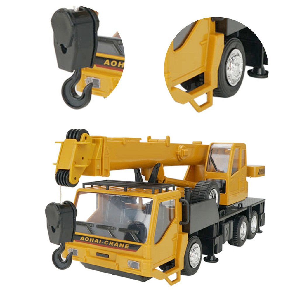 Foto 5 | Modelo de Vehículo de Ingeniería RC Hoist Crane 1:24 10ch con Luz - Venta Internacional