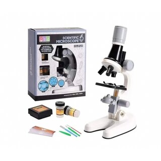 Foto 2 | Kit De Microscopio Compuesto De 100x A 450x Con Sistema De Iluminación - Venta Internacional.