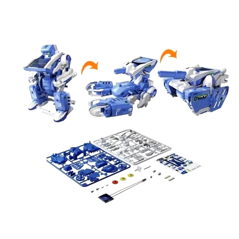 Foto 5 pulgar | Juguete Educativo 3d 3 En 1 Solar Robot Para Niños Mayores De 6 Años - Venta Internacional.