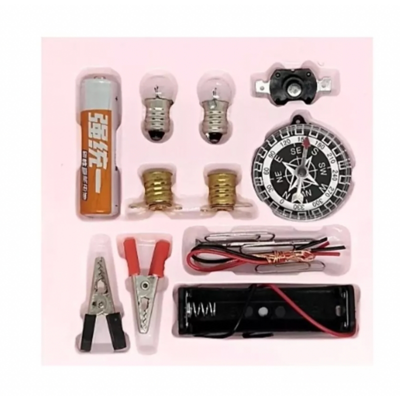 Foto 2 pulgar | Kit De Circuito Eléctrico Escolar De 17 Piezas Con Brújula - Venta Internacional.