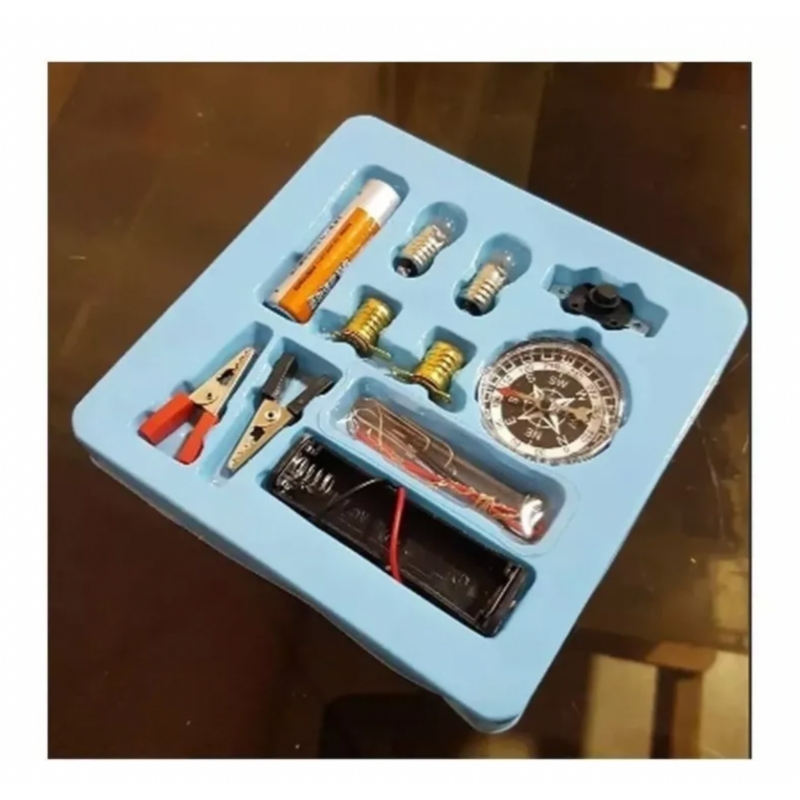 Foto 3 pulgar | Kit De Circuito Eléctrico Escolar De 17 Piezas Con Brújula - Venta Internacional.