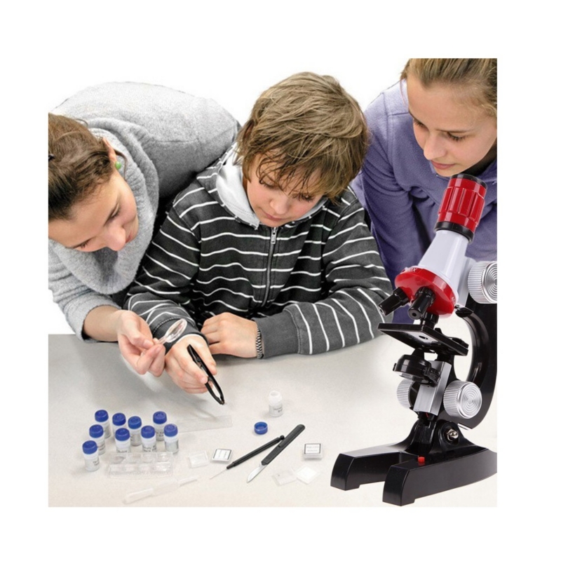 Foto 6 pulgar | Juguete Educativo Microscope Science Kit Para Niños - Venta Internacional.