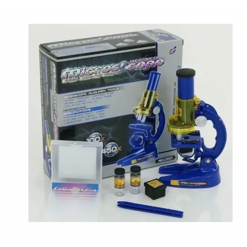 Foto 1 | Kit De Microscopio Set Educativo De Microscopios Ópticos Para Niños - Venta Internacional.