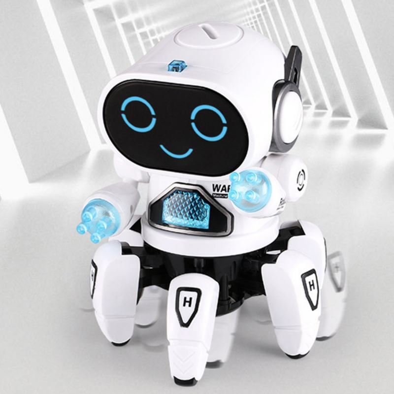 Foto 3 pulgar | Robot Toy Dancer Spider Con Luces Led Para Niños, Color Blanco - Venta Internacional.