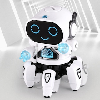 Foto 2 | Robot Toy Dancer Spider Con Luces Led Para Niños, Color Blanco - Venta Internacional.