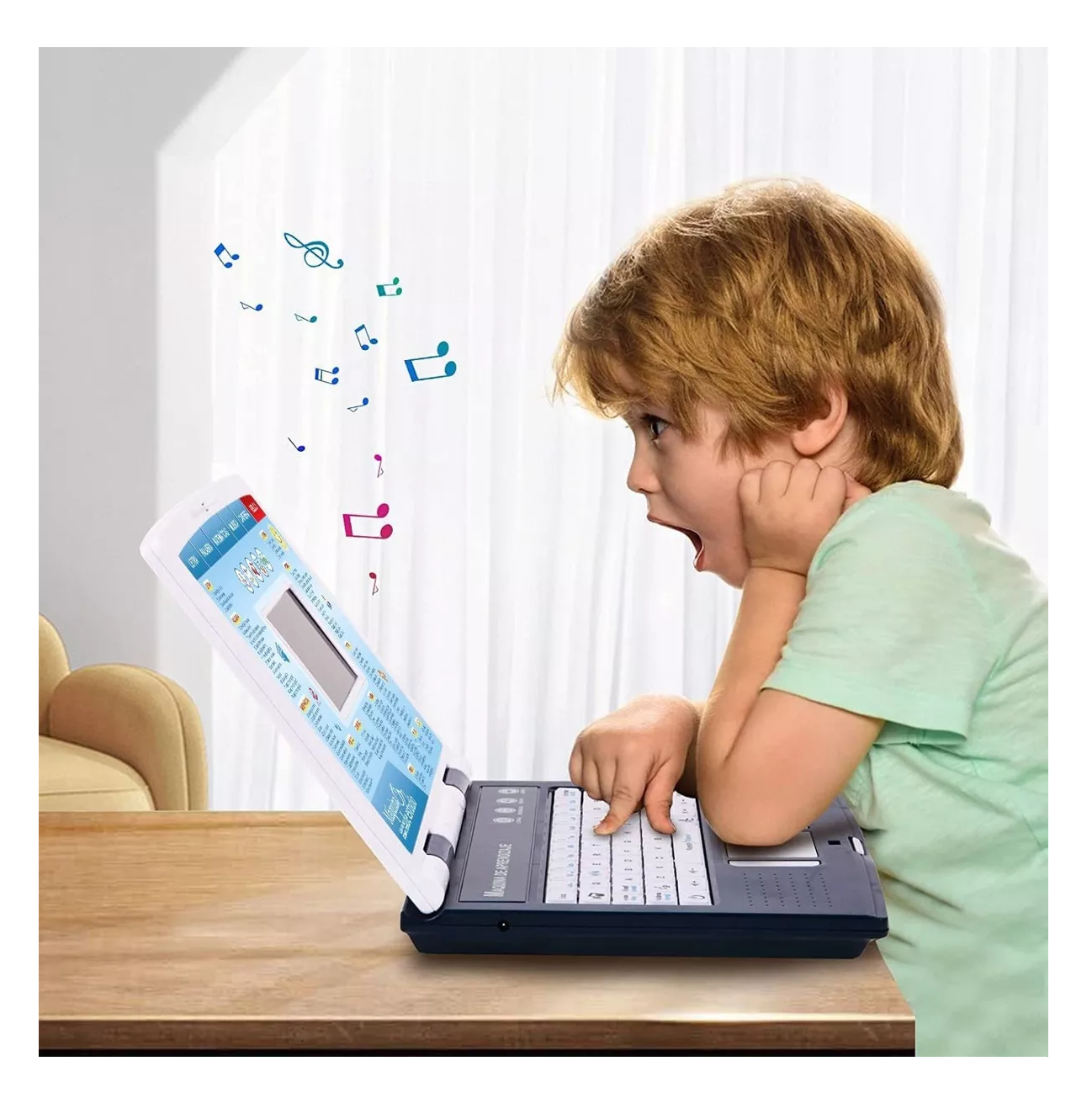Foto 4 | Laptop Para Niños Ingles Español Azul