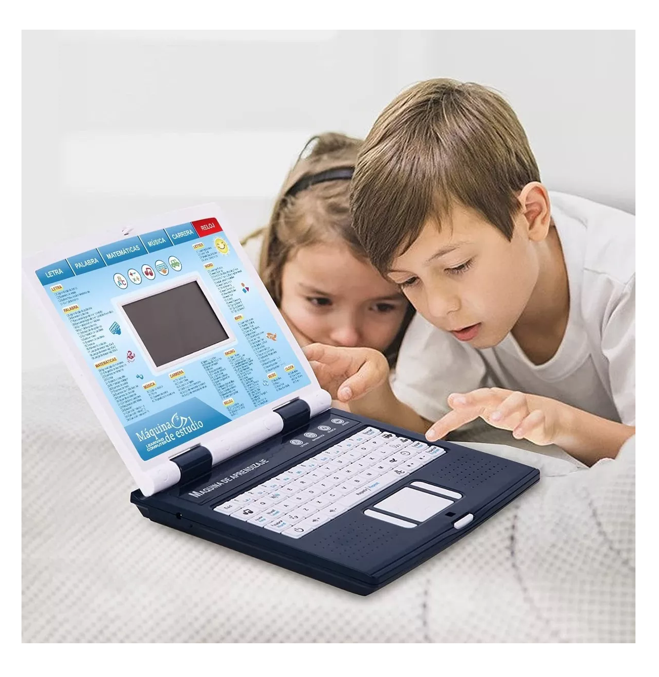 Foto 5 | Laptop Para Niños Ingles Español Azul
