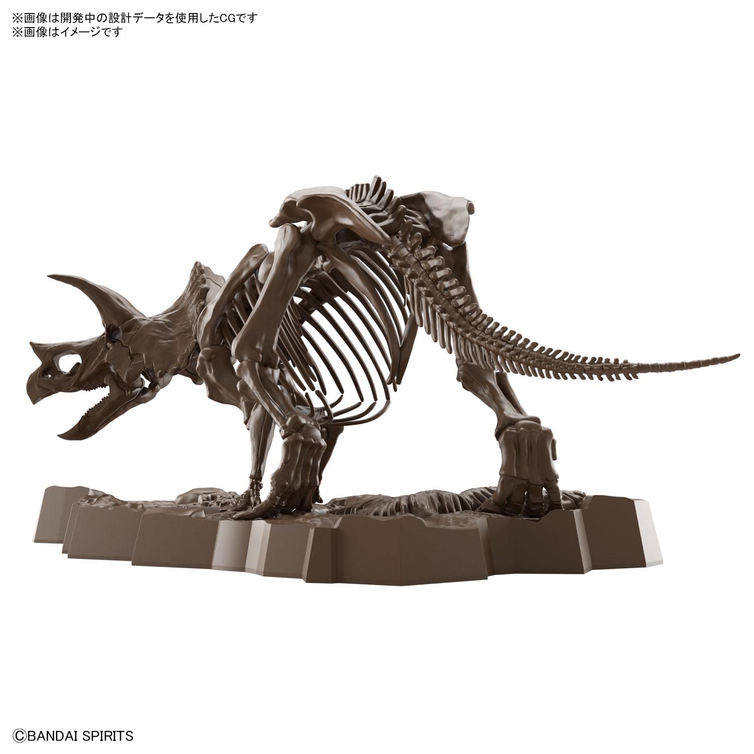 Foto 3 pulgar | Maqueta Bandai Hobby Imaginary Skeleton Triceratops- Venta Internacional