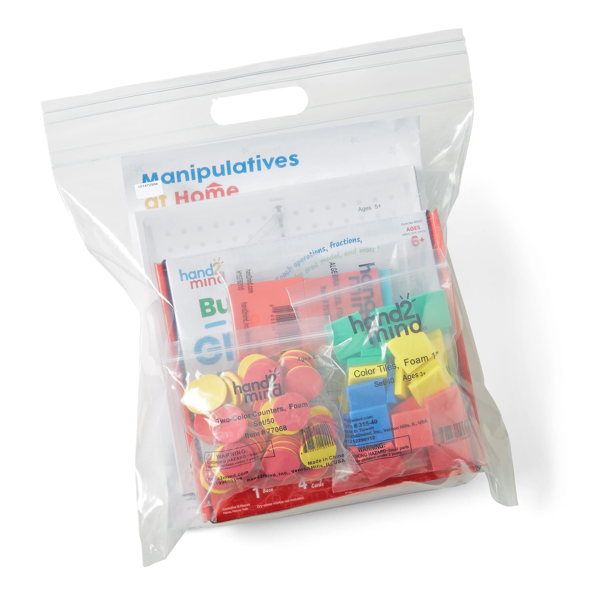 Foto 4 pulgar | Kit De Manipulación Matemática Hand2mind Para Grados 6-8 Con Fichas De Álgebra - Venta Internacional
