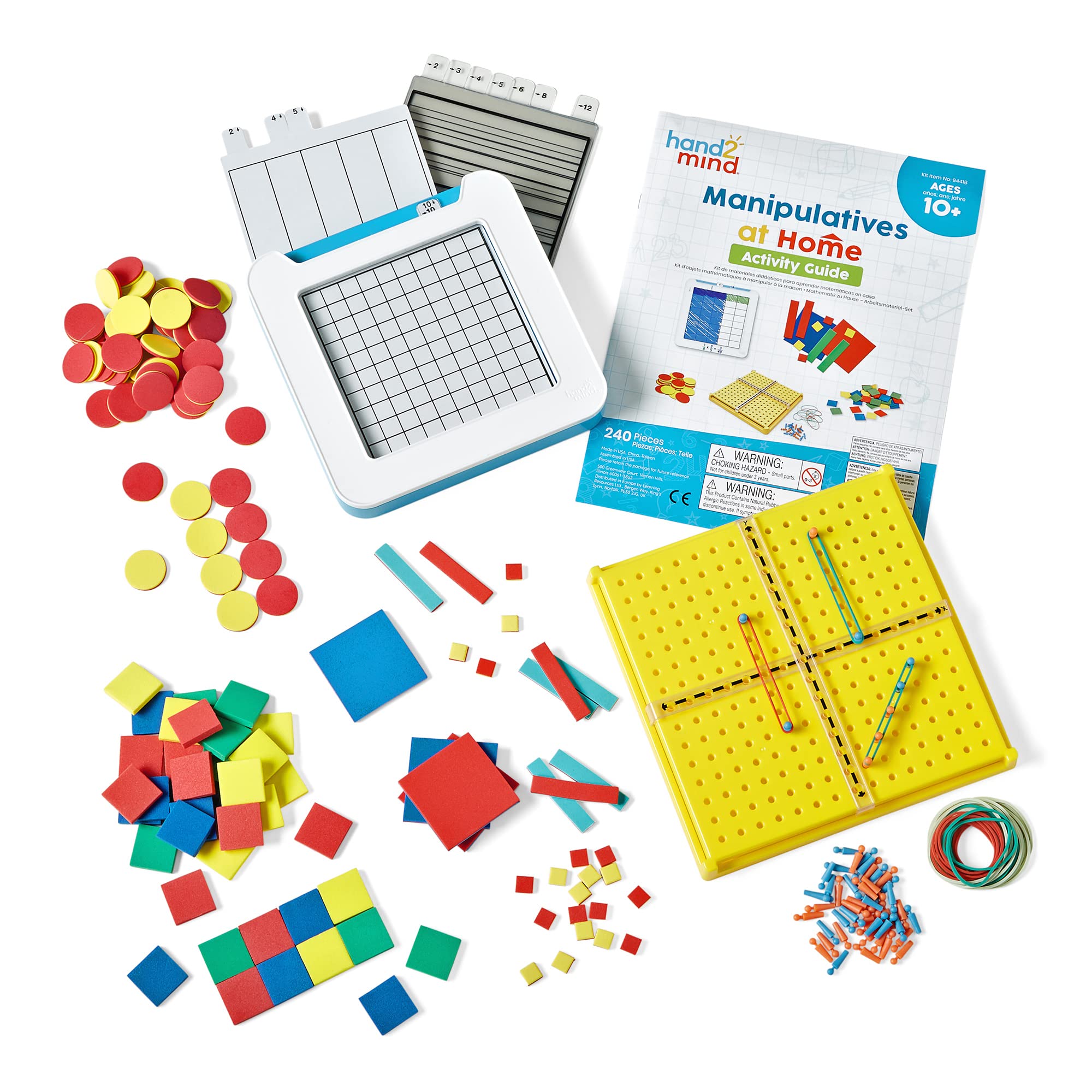 Foto 5 pulgar | Kit De Manipulación Matemática Hand2mind Para Grados 6-8 Con Fichas De Álgebra - Venta Internacional