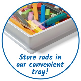 Foto 3 | Varillas Hand2mind Cuisenaire De Math Manipulatives Con Bandejas - Venta Internacional