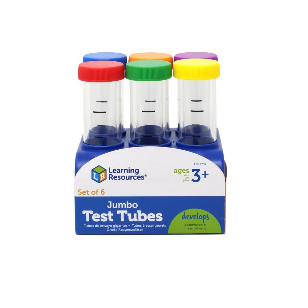 Foto 5 pulgar | Tubos De Ensayo Jumbo Learning Resources Herramientas De Medición - Venta Internacional