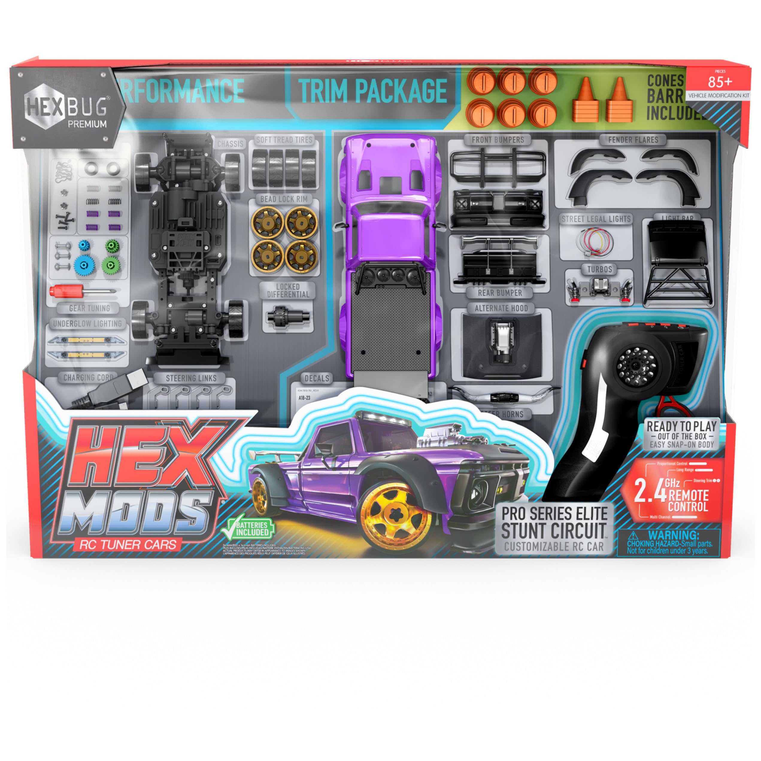 Foto 3 pulgar | Coche a Control Remoto Hexbug Hexmods Pro Series Elite Stunt - Venta Internacional