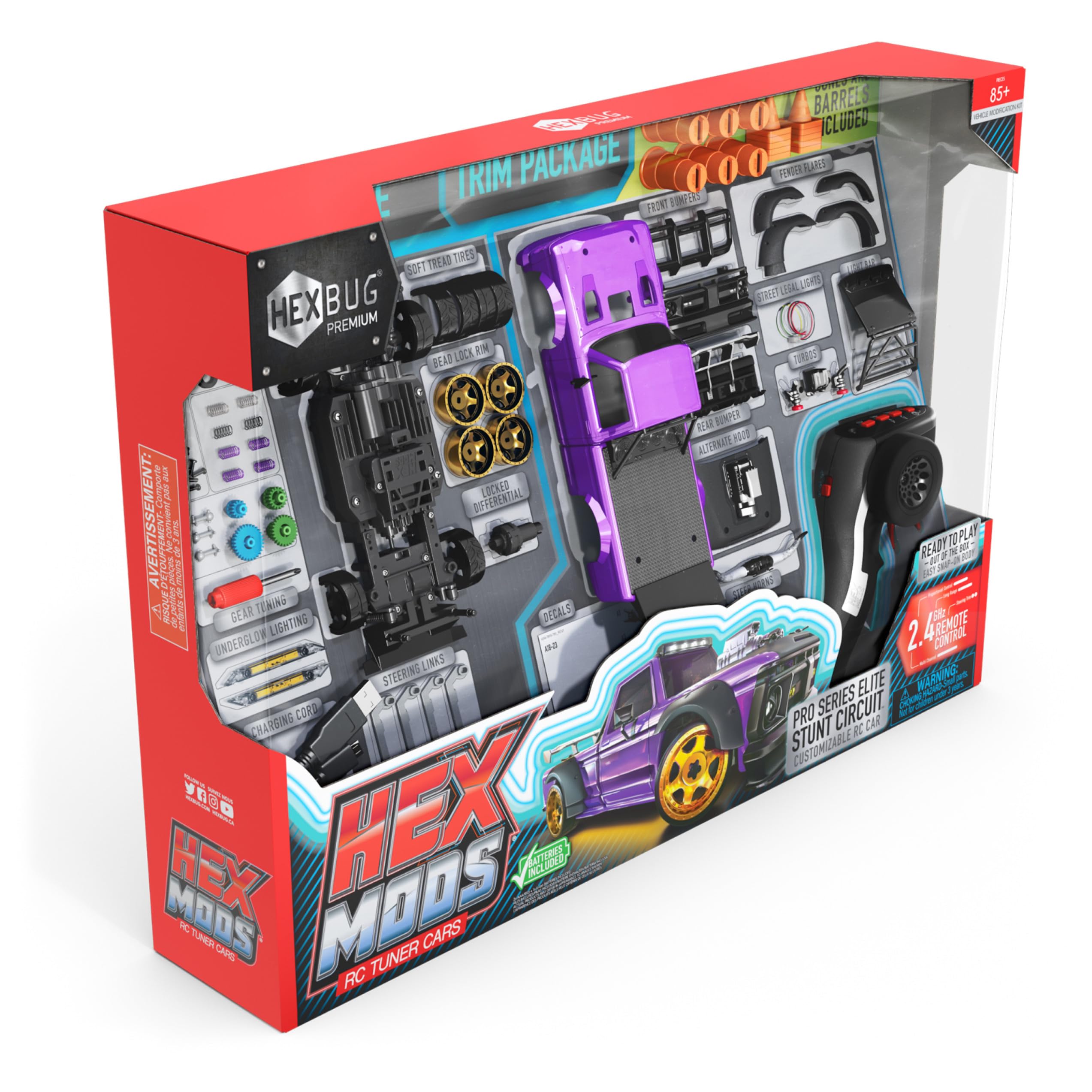 Foto 5 pulgar | Coche a Control Remoto Hexbug Hexmods Pro Series Elite Stunt - Venta Internacional