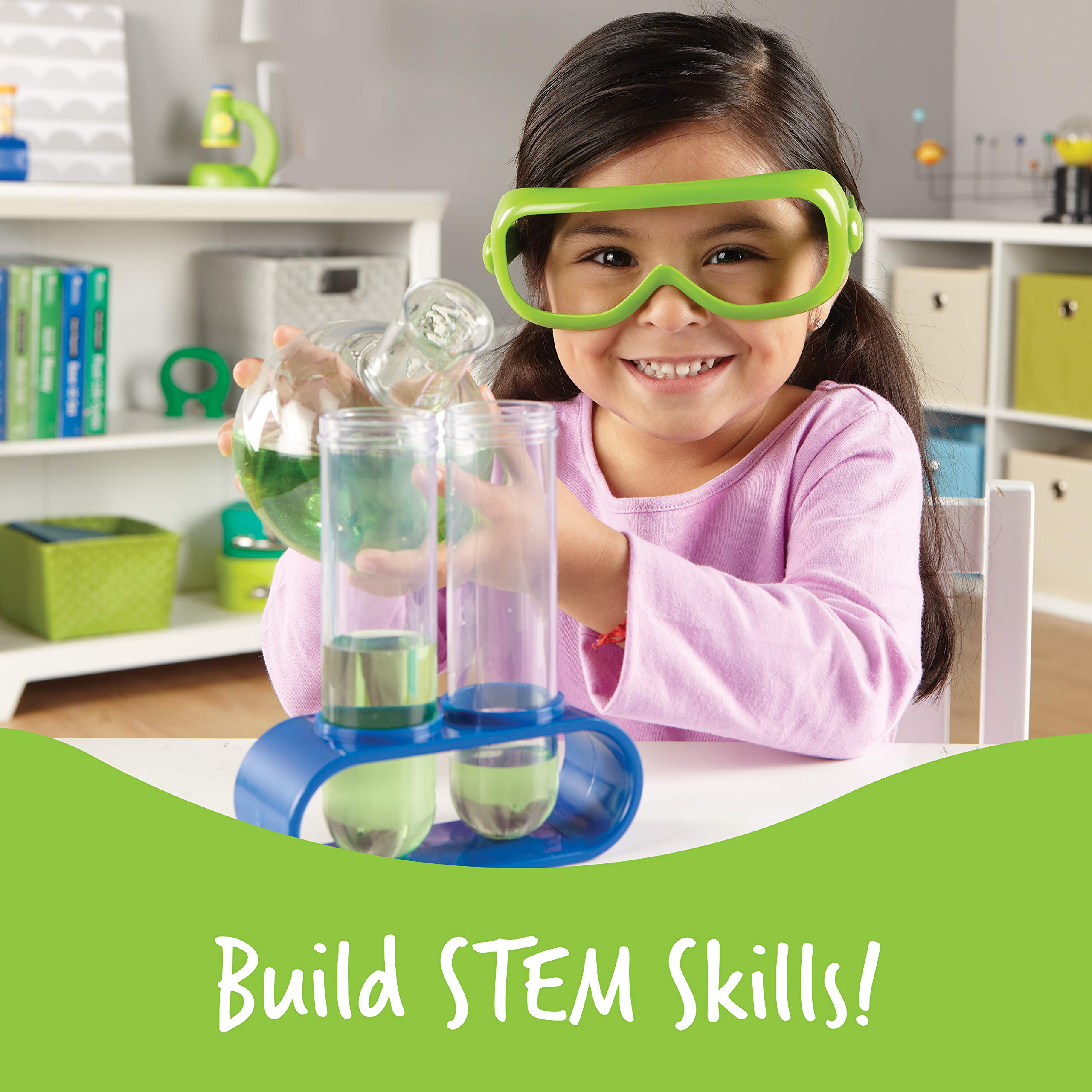 Foto 6 pulgar | Set de Laboratorio de Ciencias 45 Piezas para Niños - Aprendizaje STEM Preescolar