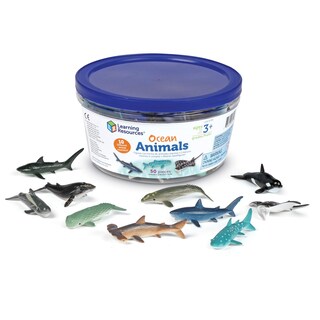 Foto 1 | Figuras Learning Resources Animales del Océano 50 Piezas-Venta Internacional