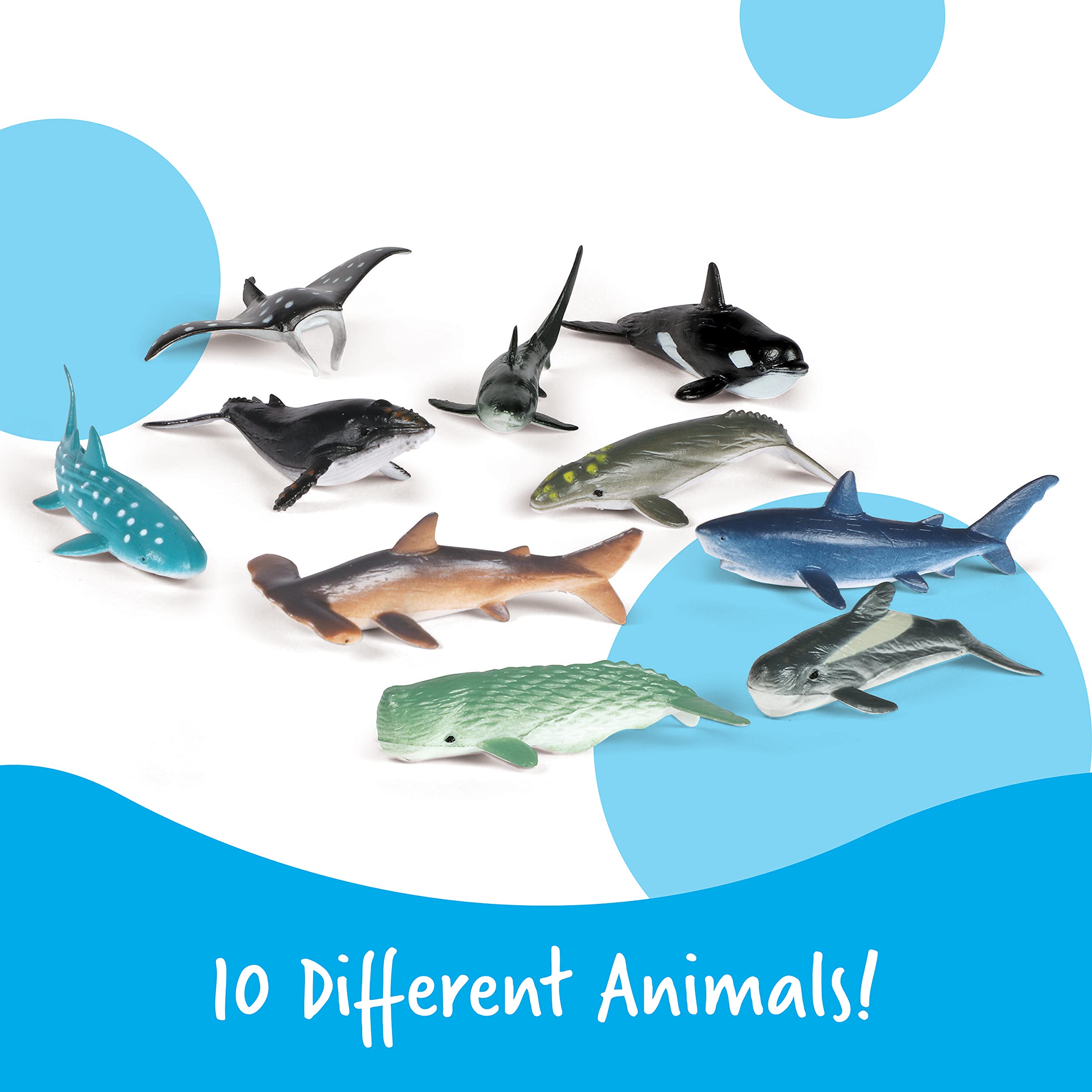 Foto 3 pulgar | Figuras Learning Resources Animales del Océano 50 Piezas-Venta Internacional