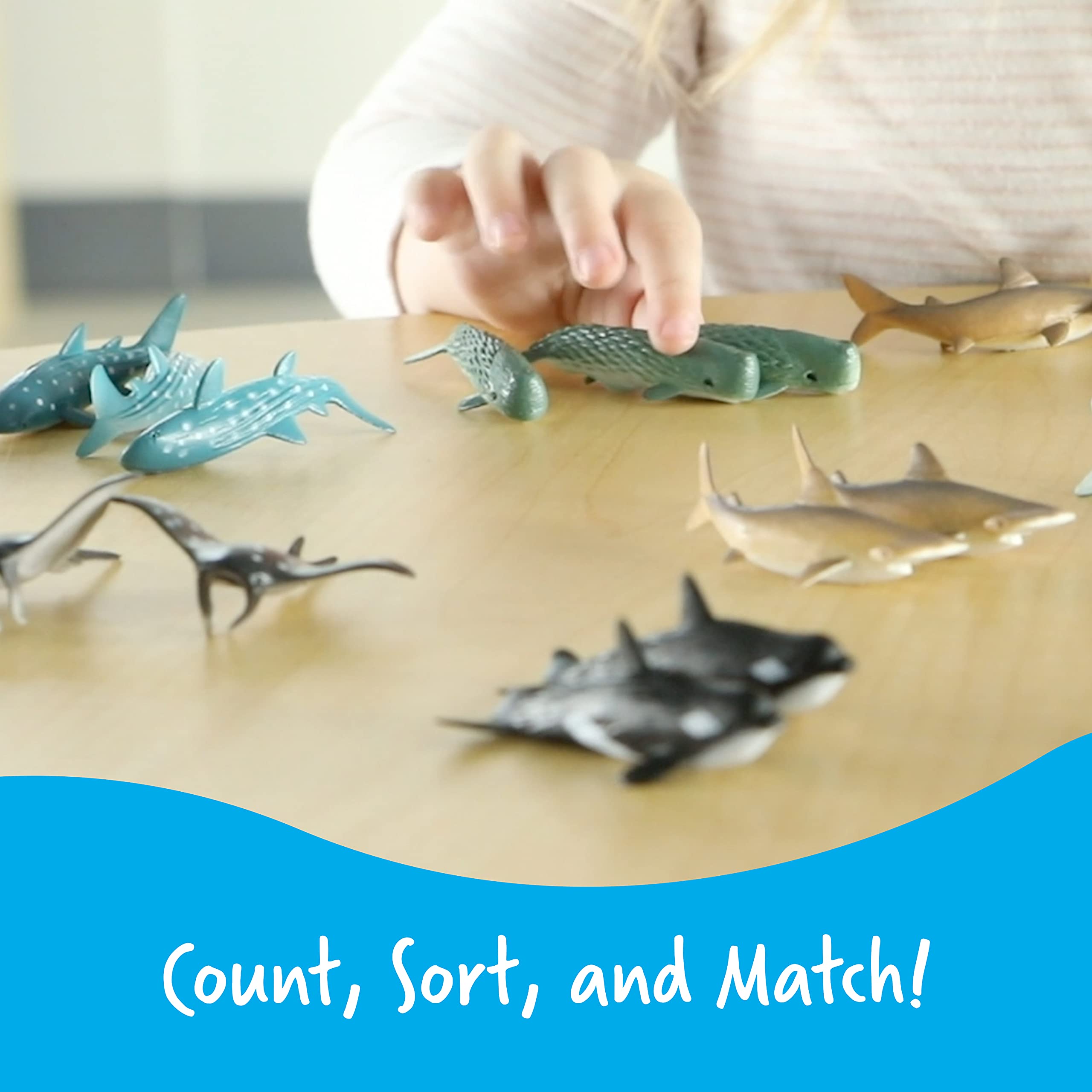 Foto 4 pulgar | Figuras Learning Resources Animales del Océano 50 Piezas-Venta Internacional