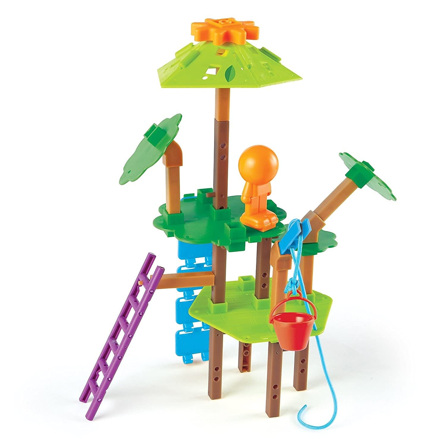 Foto 3 pulgar | Set de Construcción Learning Resources Tree House Engineering 52 Piezas - Venta Internacional