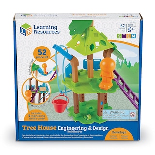 Foto 4 | Set de Construcción Learning Resources Tree House Engineering 52 Piezas - Venta Internacional