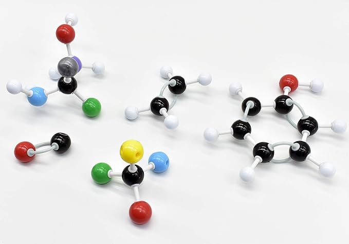 Foto 3 pulgar | Kit de Modelos Moleculares de Química 125 Piezas - Venta Internacional