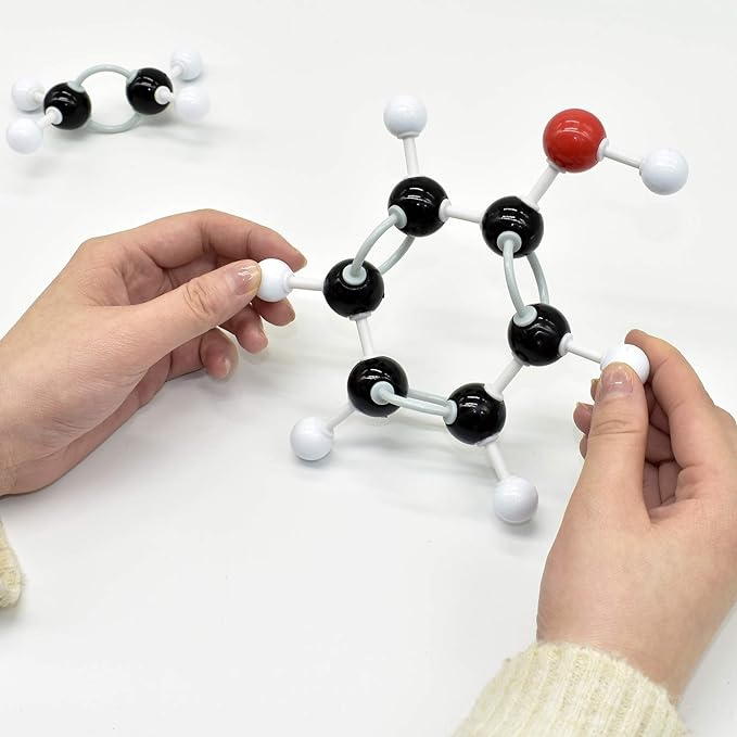 Foto 4 pulgar | Kit de Modelos Moleculares de Química 125 Piezas - Venta Internacional