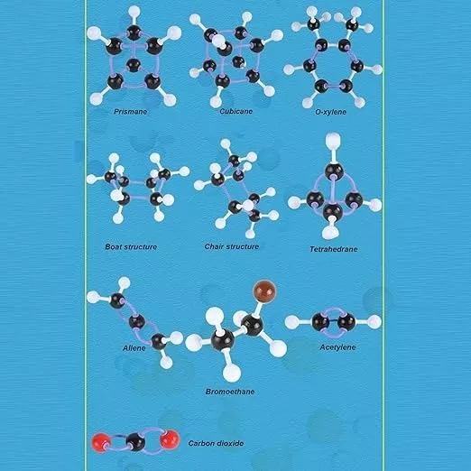 Foto 6 pulgar | Kit de Modelos Moleculares de Química 125 Piezas - Venta Internacional