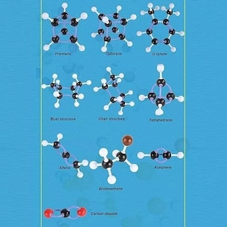 Foto 5 | Kit de Modelos Moleculares de Química 125 Piezas - Venta Internacional