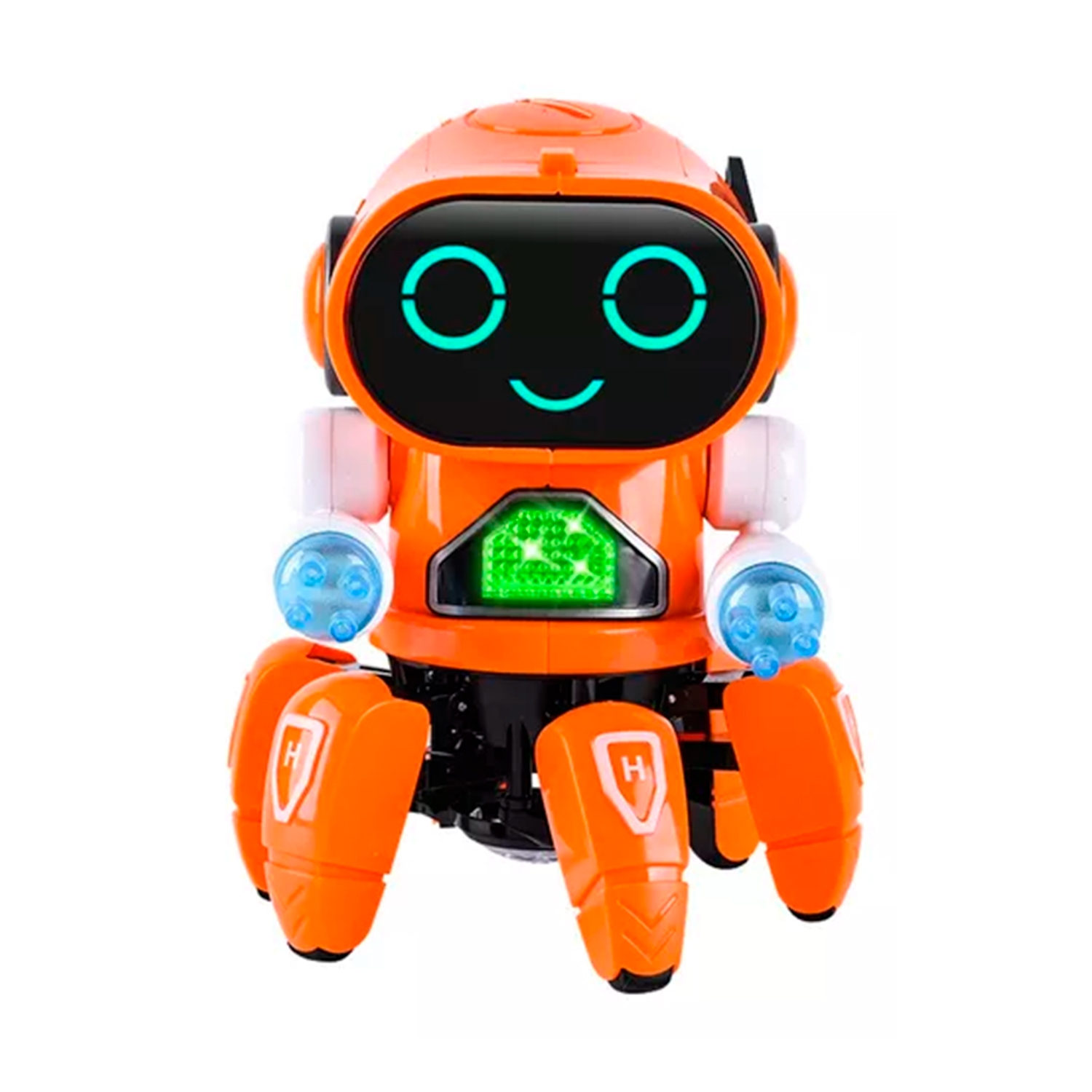 Robot de Juguete de 6 Garras con Luz y Música para Niños - Venta Internacional