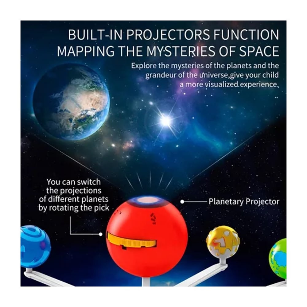 Foto 4 pulgar | Juego Científico Astronomía Del Sistema Solar para Niños Mayores De 8 Años - Venta Internacional