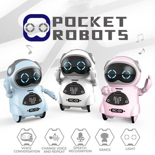 Foto 2 | Smart Pocket Robot Mini Walk Music Dance Light Para Niños - Venta Internacional