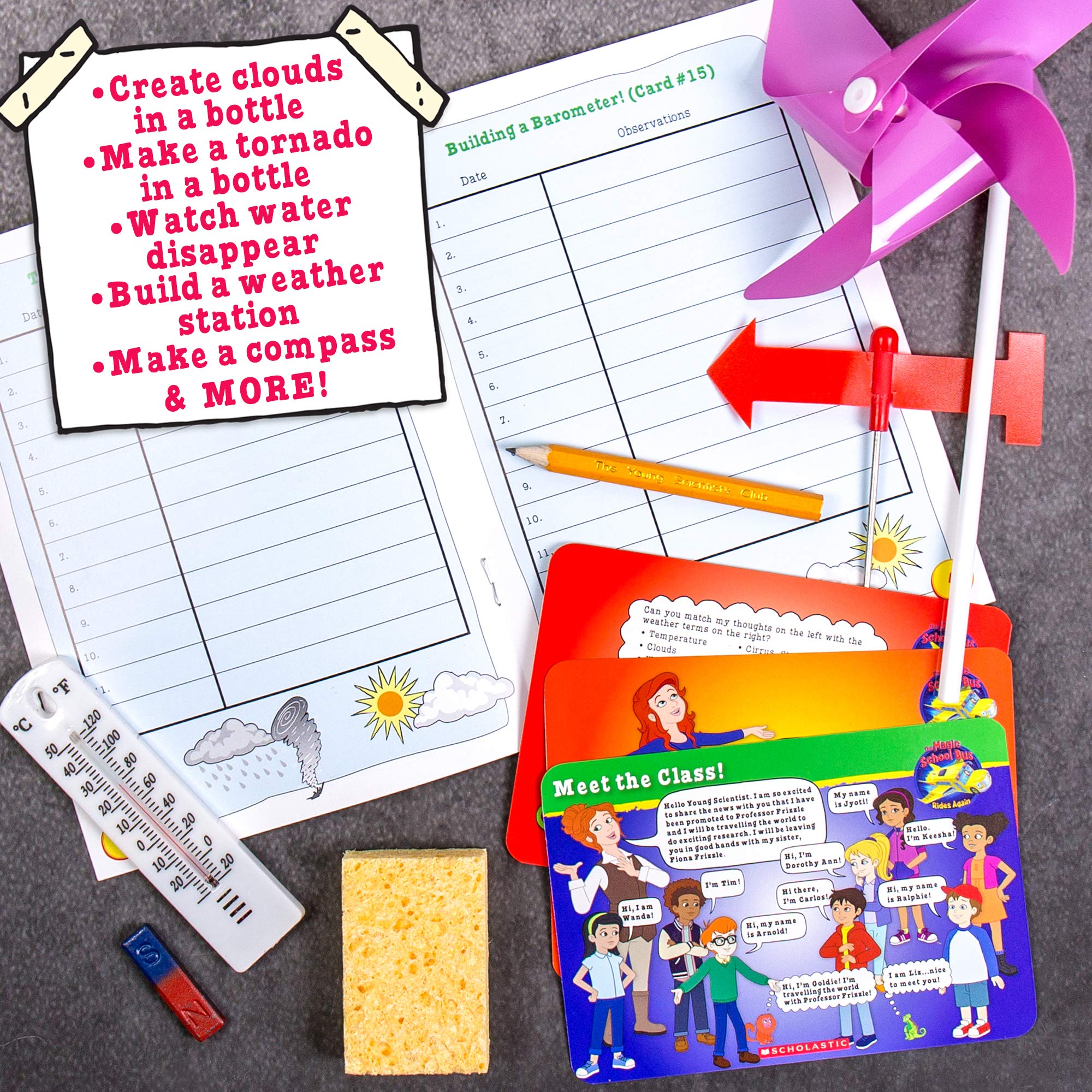 Foto 3 | Kit Stem: The Magic School Bus Laboratorio del Clima Horizon Group - Venta Internacional