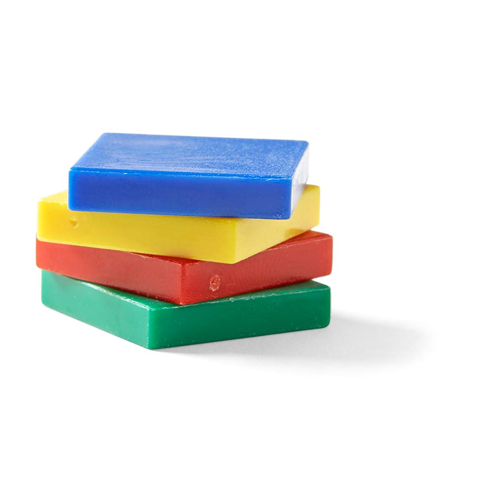 Foto 6 | Baldosas Cuadradas De Plástico De Colores Hand2mind De Math Manipulatives - Venta Internacional.