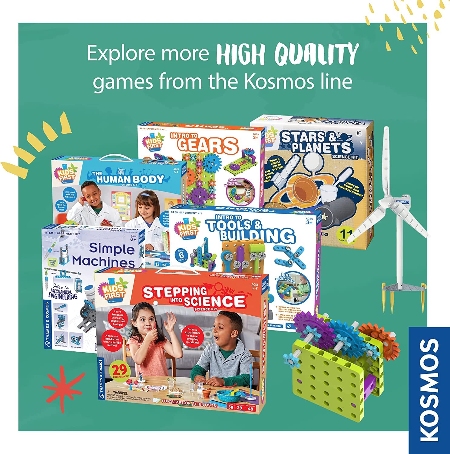 Foto 7 pulgar | Kit De Experimentos Stem: El Primer Ingeniero De Robots De Thames & Kosmos Kids - Venta Internacional.