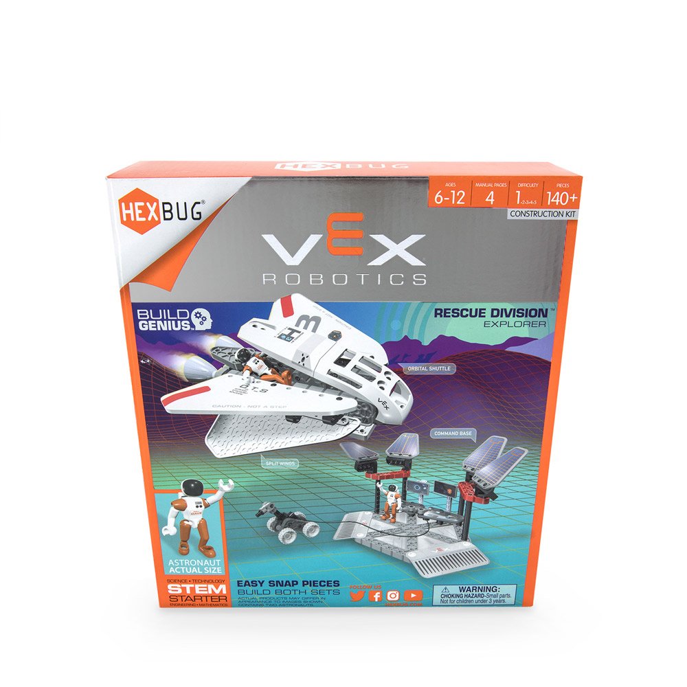 Foto 4 pulgar | Set De Juego Hexbug Vex Explorers Rescue Division Con Lanzadera - Venta Internacional.