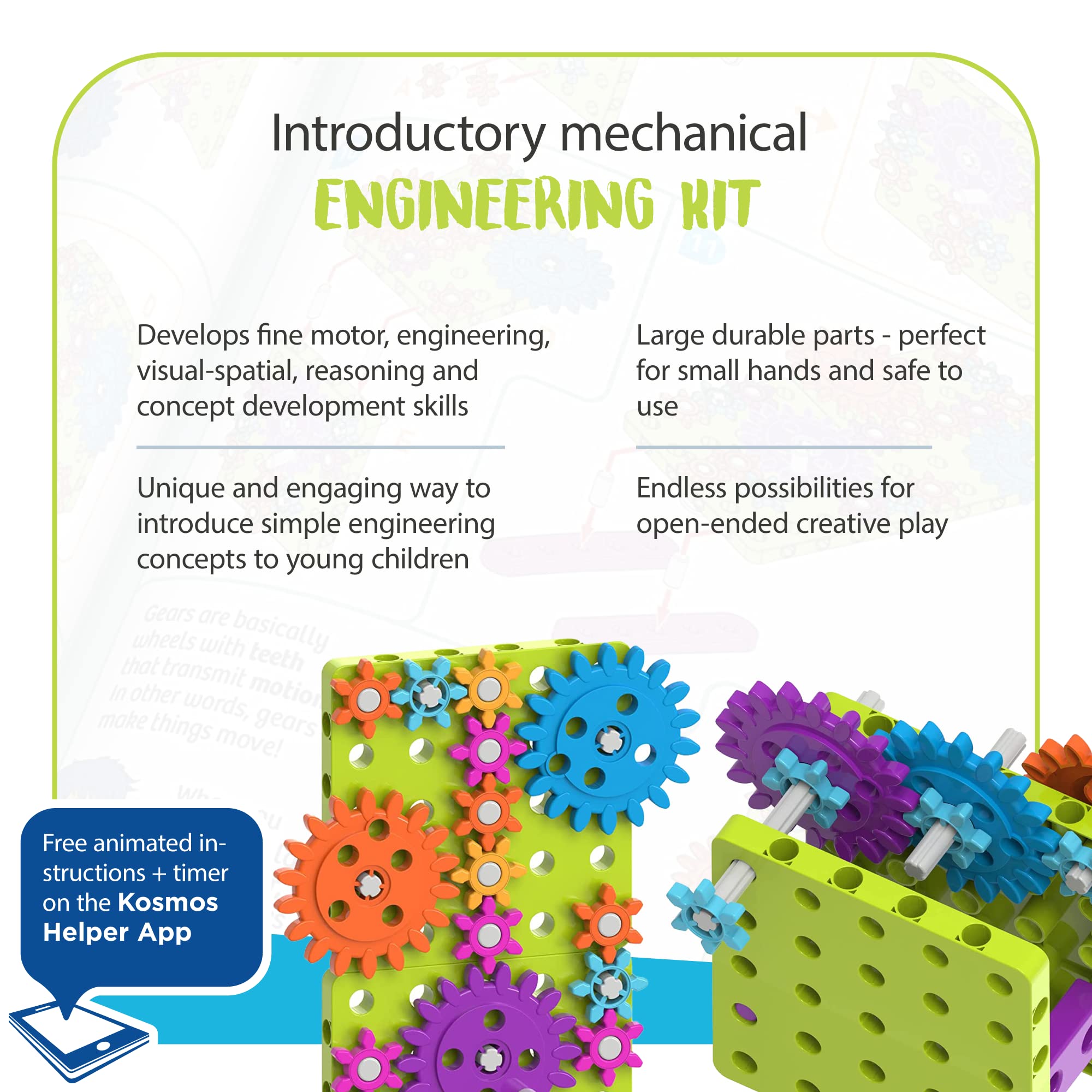 Foto 4 pulgar | Kit De Experimentos Stem Thames & Kosmos Kids First: Introducción A Gears - Venta Internacional.