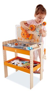 Foto 2 | Banco De Trabajo Científico Hape Deluxe De Madera Para Inventores, 79 Piezas - Venta Internacional.