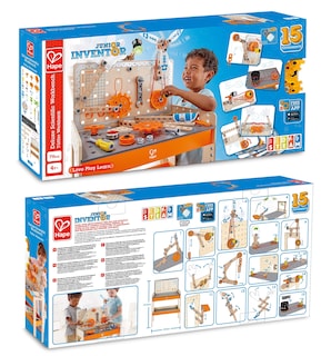 Foto 3 | Banco De Trabajo Científico Hape Deluxe De Madera Para Inventores, 79 Piezas - Venta Internacional.