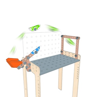 Foto 4 | Banco De Trabajo Científico Hape Deluxe De Madera Para Inventores, 79 Piezas - Venta Internacional.