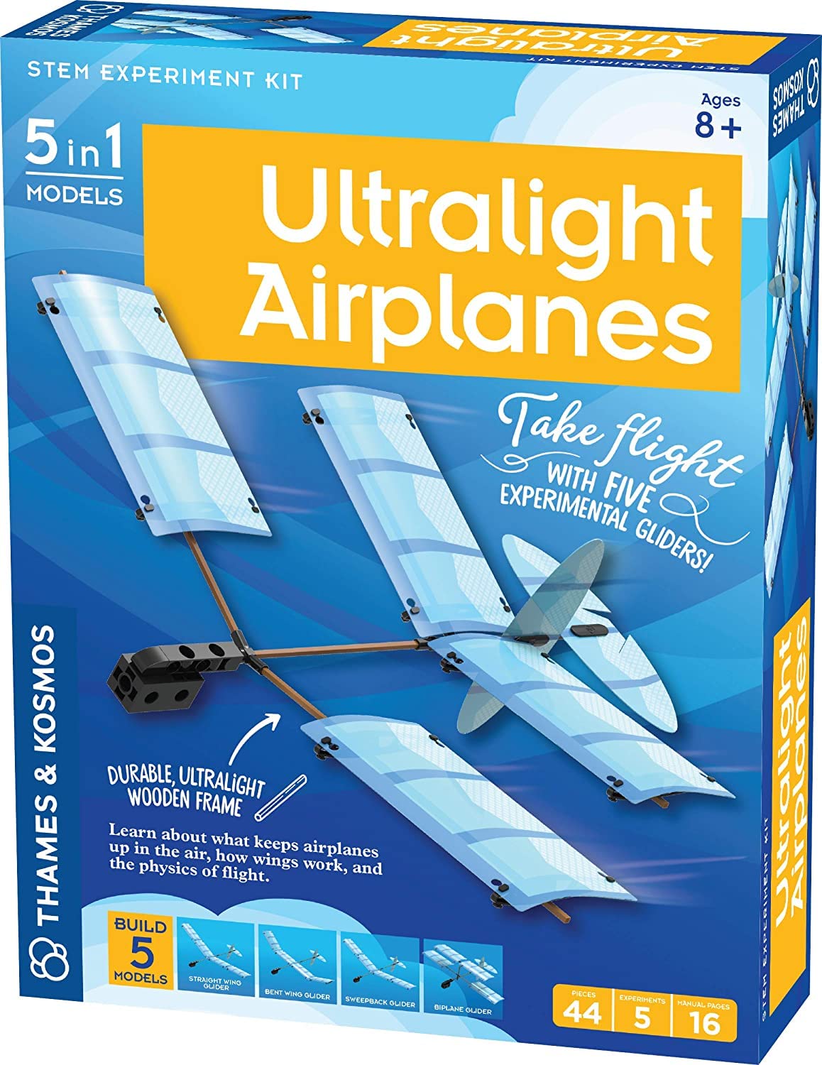 Kit De Experimentos Stem Para Aviones Ultraligeros Thames & Kosmos - Venta Internacional.