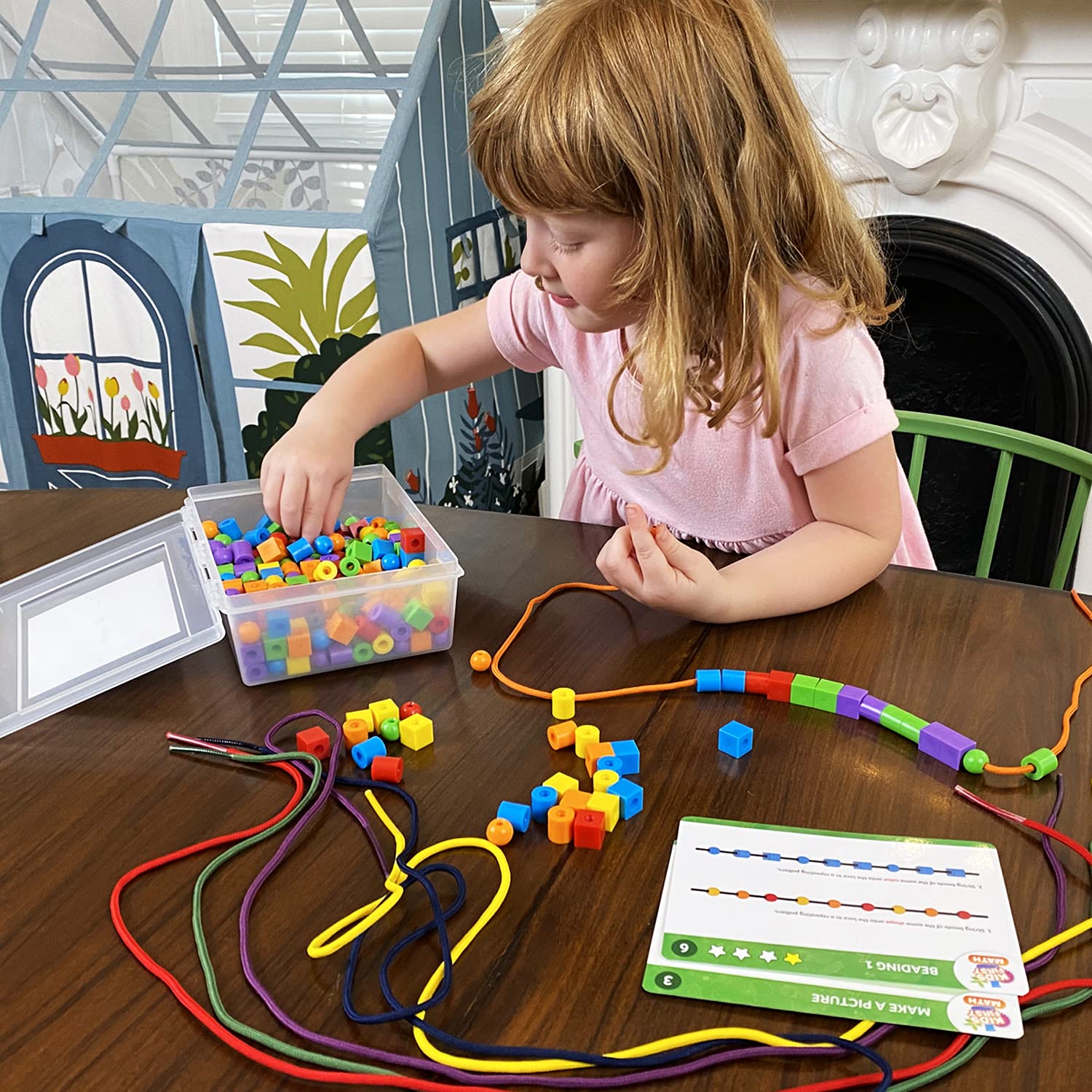 Foto 6 pulgar | Juego de Abalorios Math Kit Thames & Kosmos para Niños de 3 Años o Más - Venta Internacional.